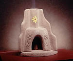 chimenea and pinon wood burner