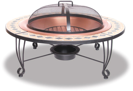 outdoor fireplace, fire pit, chiminea