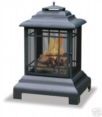 outdoor fireplace, fire pit, chiminea