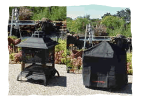 pagoda chiminea cover