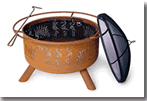 patio fireplace, fire pits, sojoe, fire pit, pinon wood